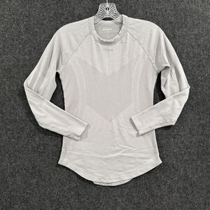Clove Top Women's XS Gray Seamless Base Layer Long Sleeve Performance Shirt